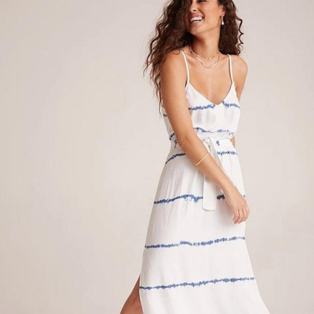 Bella Dahl Tie Waist Maxi Dress